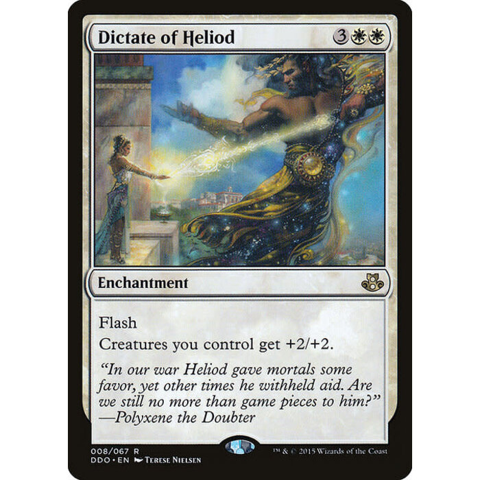 Magic: The Gathering Dictate of Heliod (008) Moderately Played