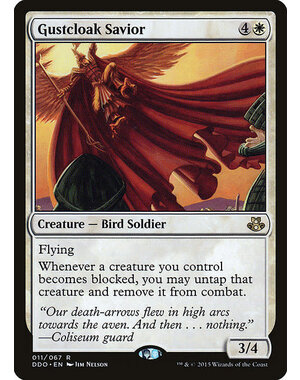 Magic: The Gathering Gustcloak Savior (011) Moderately Played