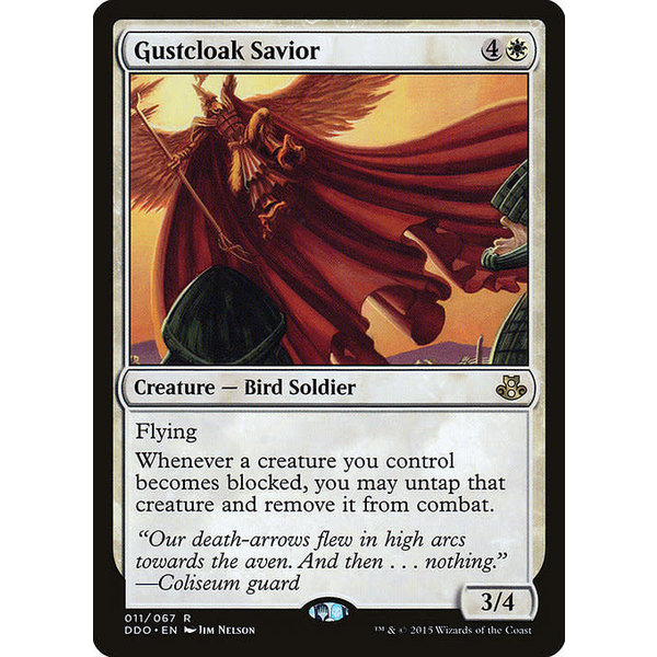 Magic: The Gathering Gustcloak Savior (011) Moderately Played