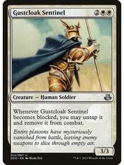 Magic: The Gathering Gustcloak Sentinel (012) Moderately Played