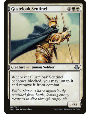Magic: The Gathering Gustcloak Sentinel (012) Moderately Played