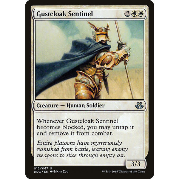 Magic: The Gathering Gustcloak Sentinel (012) Moderately Played