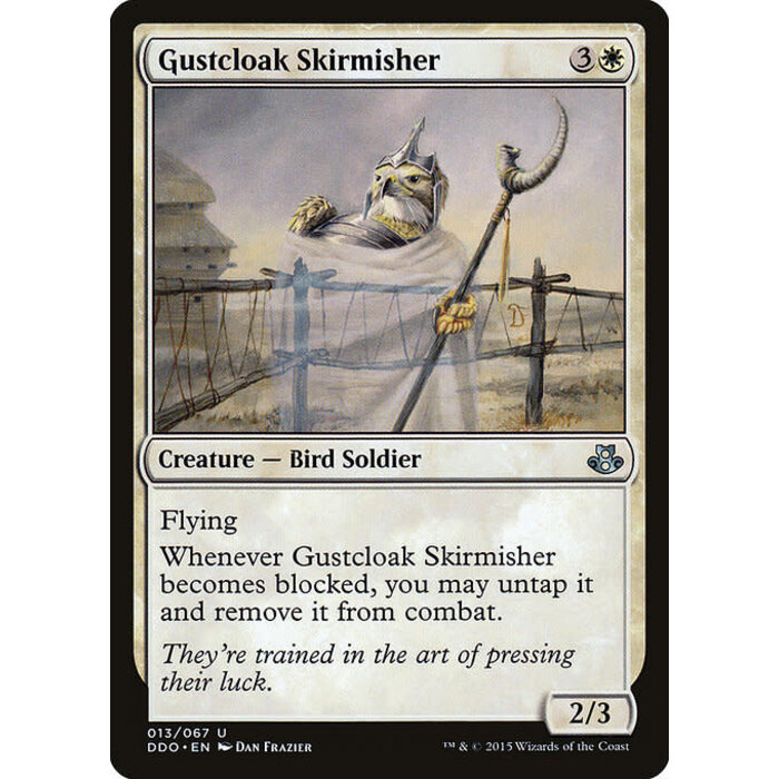Magic: The Gathering Gustcloak Skirmisher (013) Moderately Played