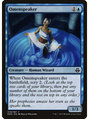 Magic: The Gathering Omenspeaker (039) Moderately Played