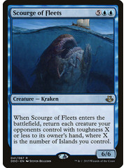 Magic: The Gathering Scourge of Fleets (041) Moderately Played