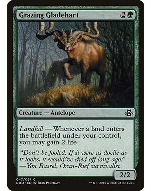 Magic: The Gathering Grazing Gladehart (047) Lightly Played