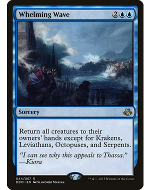 Magic: The Gathering Whelming Wave (044) Moderately Played