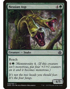 Magic: The Gathering Nessian Asp (048) Moderately Played