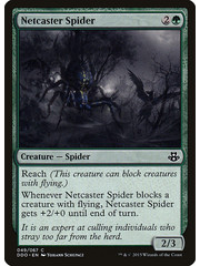 Magic: The Gathering Netcaster Spider (049) Moderately Played