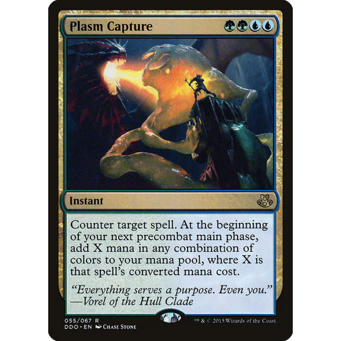 Magic: The Gathering Plasm Capture (055) Heavily Played