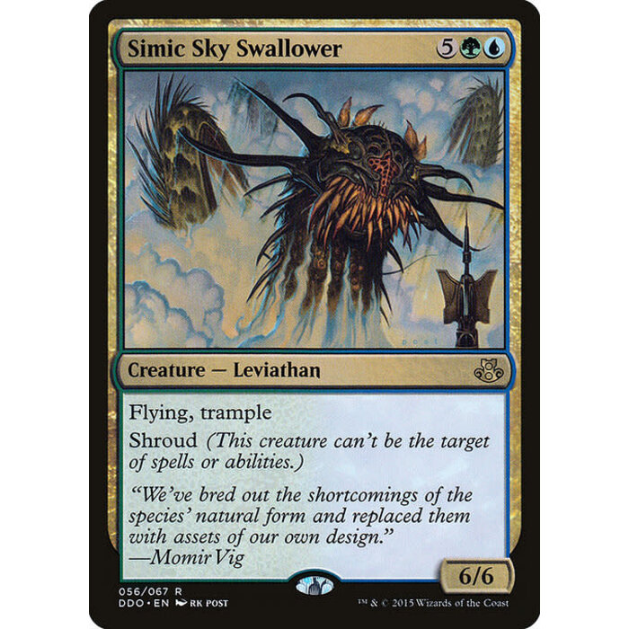 Magic: The Gathering Simic Sky Swallower (056) Heavily Played