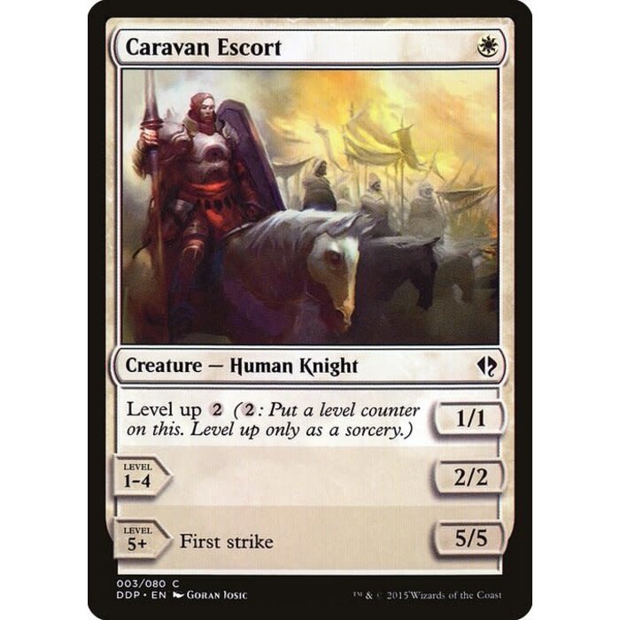 Magic: The Gathering Caravan Escort (003) Moderately Played