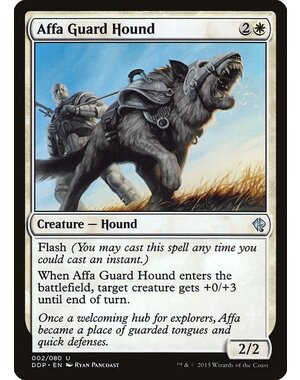 Magic: The Gathering Affa Guard Hound (002) Lightly Played