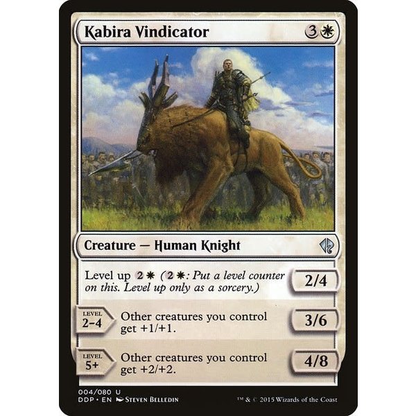 Magic: The Gathering Kabira Vindicator (004) Moderately Played