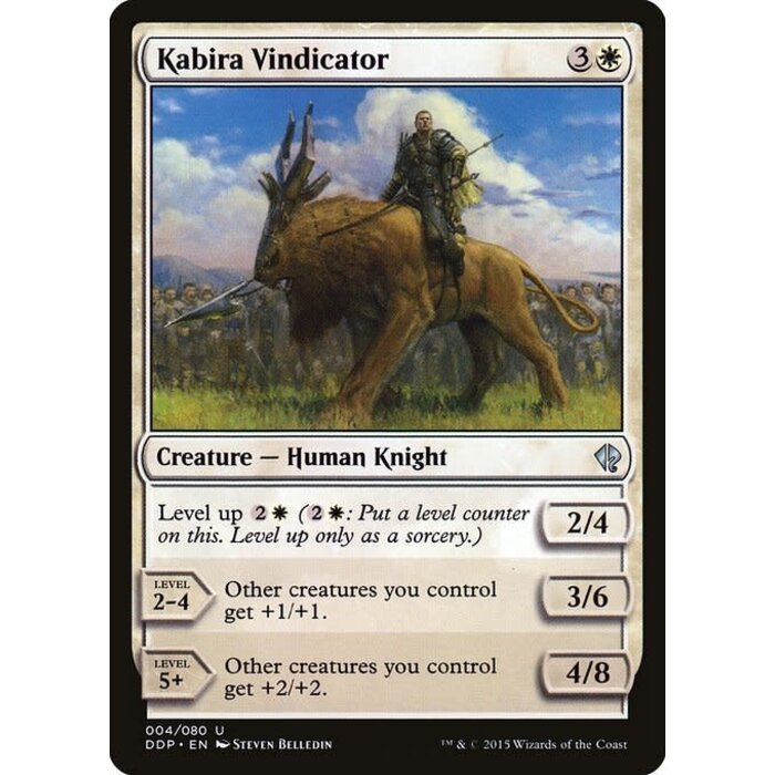 Magic: The Gathering Kabira Vindicator (004) Moderately Played