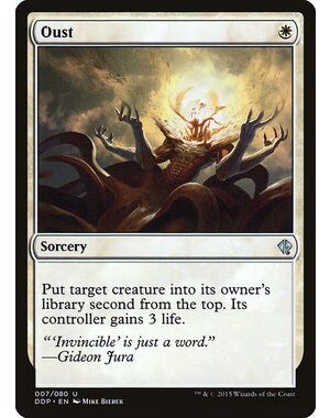 Magic: The Gathering Oust (007) Moderately Played