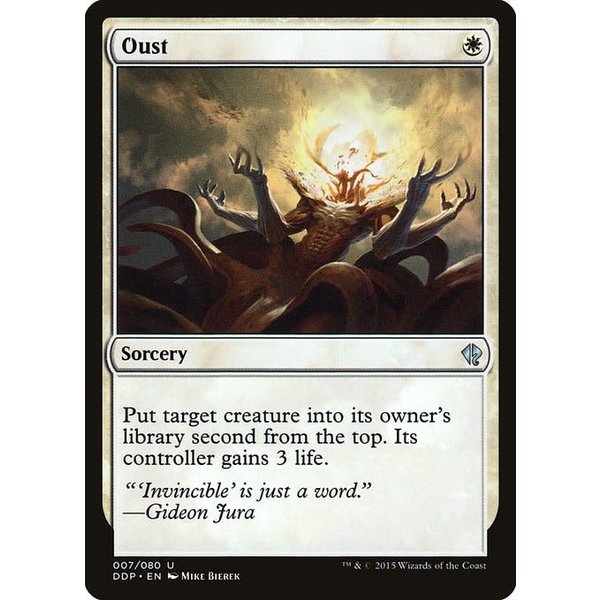 Magic: The Gathering Oust (007) Moderately Played