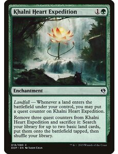 Magic: The Gathering Khalni Heart Expedition (018) Moderately Played