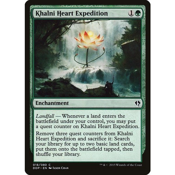 Magic: The Gathering Khalni Heart Expedition (018) Moderately Played