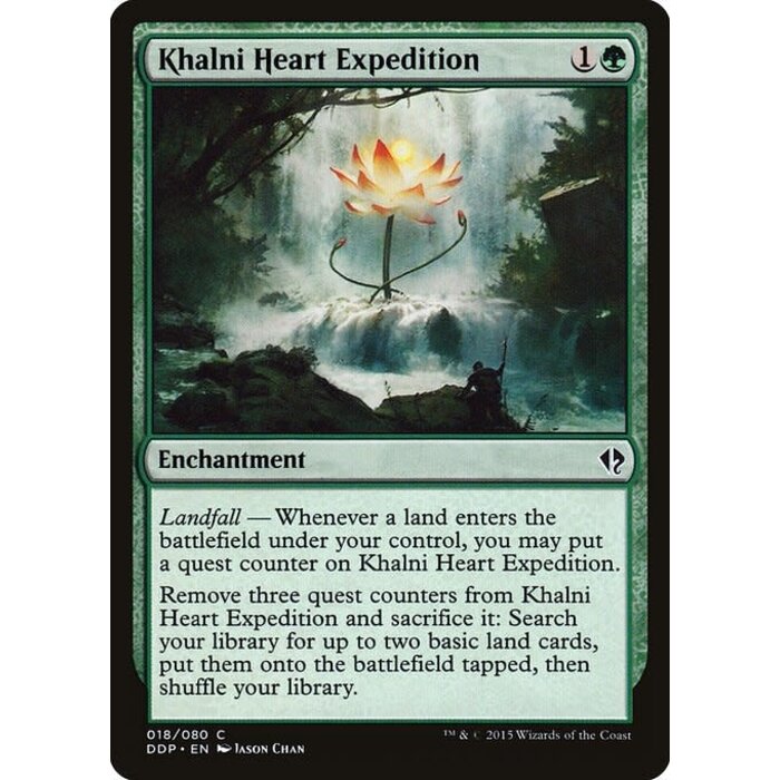 Magic: The Gathering Khalni Heart Expedition (018) Moderately Played