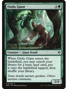 Magic: The Gathering Ondu Giant (019) Lightly Played