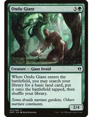 Magic: The Gathering Ondu Giant (019) Moderately Played