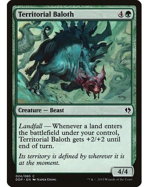 Magic: The Gathering Territorial Baloth (024) Lightly Played