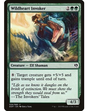 Magic: The Gathering Wildheart Invoker (026) Moderately Played