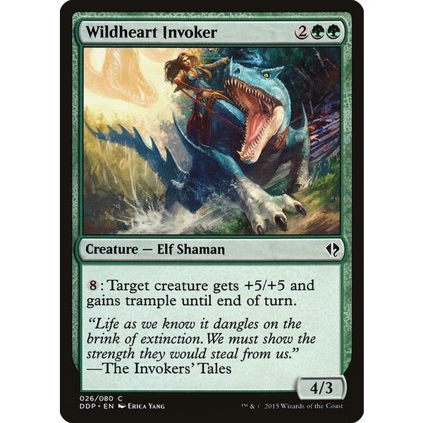 Magic: The Gathering Wildheart Invoker (026) Moderately Played