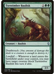 Magic: The Gathering Turntimber Basilisk (025) Moderately Played