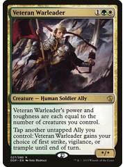 Magic: The Gathering Veteran Warleader (027) Lightly Played