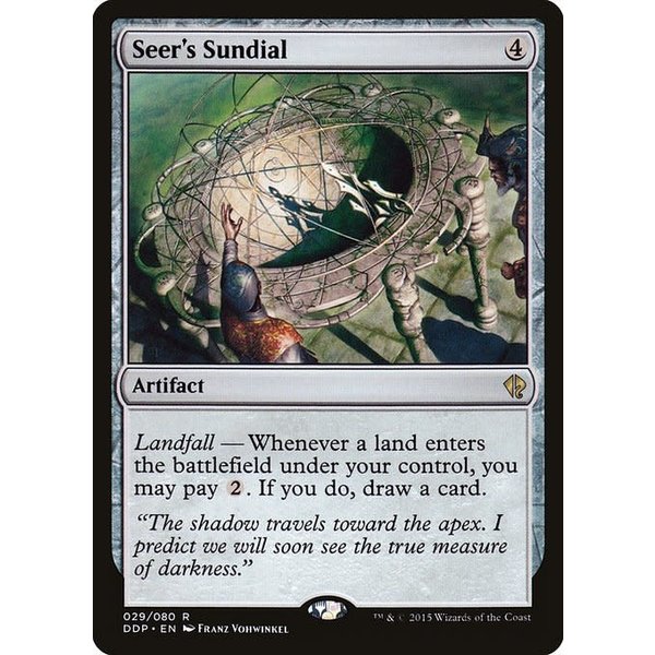 Magic: The Gathering Seer's Sundial (029) Lightly Played