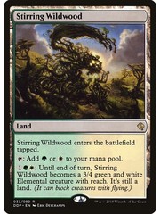 Magic: The Gathering Stirring Wildwood (033) Lightly Played