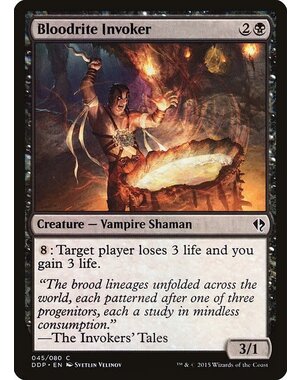 Magic: The Gathering Bloodrite Invoker (045) Lightly Played
