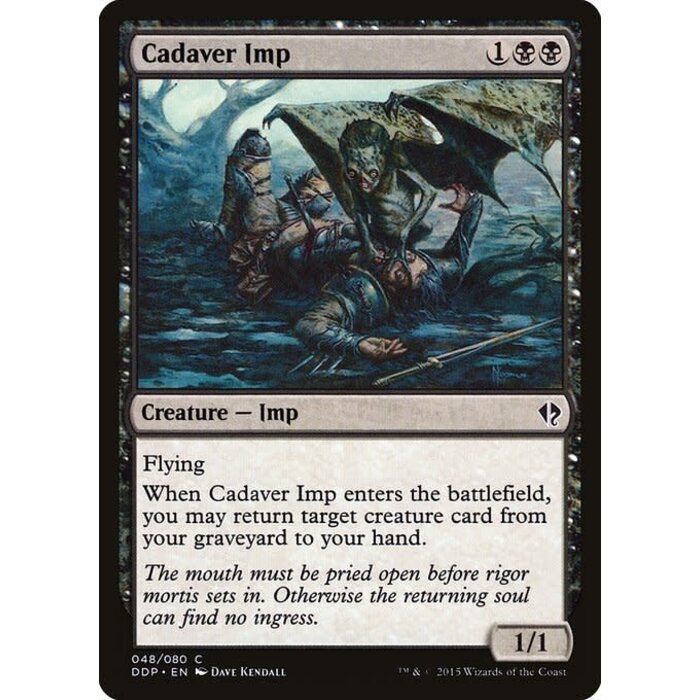 Magic: The Gathering Cadaver Imp (048) Moderately Played