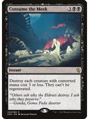 Magic: The Gathering Consume the Meek (049) Lightly Played