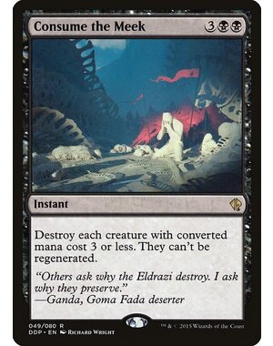 Magic: The Gathering Consume the Meek (049) Lightly Played