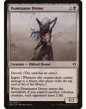 Magic: The Gathering Dominator Drone (051) Moderately Played