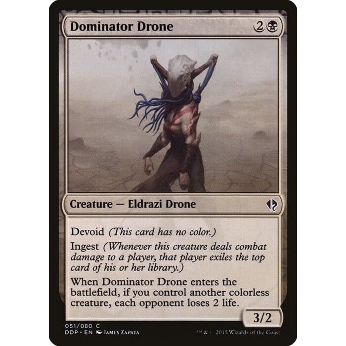 Magic: The Gathering Dominator Drone (051) Moderately Played