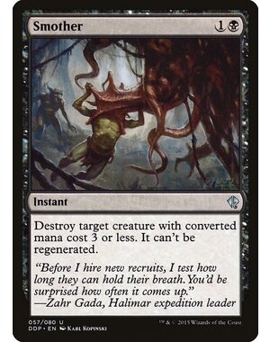 Magic: The Gathering Smother (057) Lightly Played