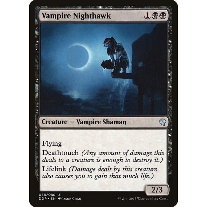 Magic: The Gathering Vampire Nighthawk (058) Moderately Played