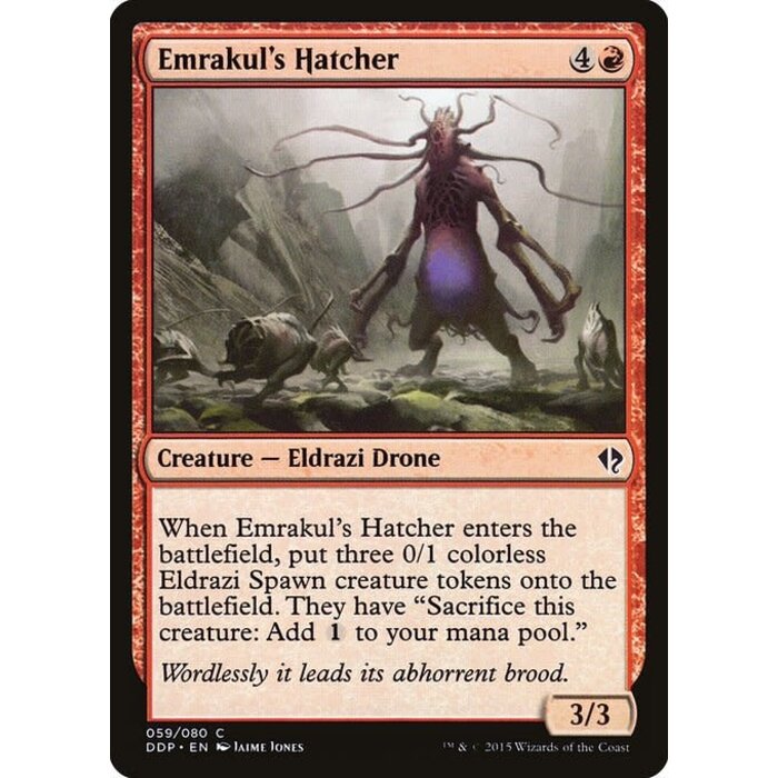 Magic: The Gathering Emrakul's Hatcher (059) Moderately Played