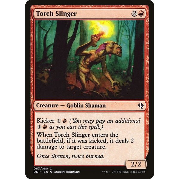 Magic: The Gathering Torch Slinger (063) Lightly Played