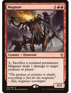 Magic: The Gathering Magmaw (062) Moderately Played
