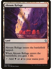 Magic: The Gathering Akoum Refuge (067) Lightly Played