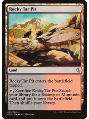 Magic: The Gathering Rocky Tar Pit (069) Moderately Played