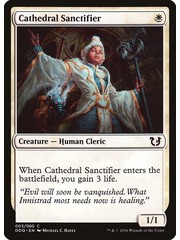 Magic: The Gathering Cathedral Sanctifier (003) Moderately Played
