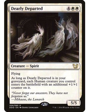 Magic: The Gathering Dearly Departed (006) Moderately Played