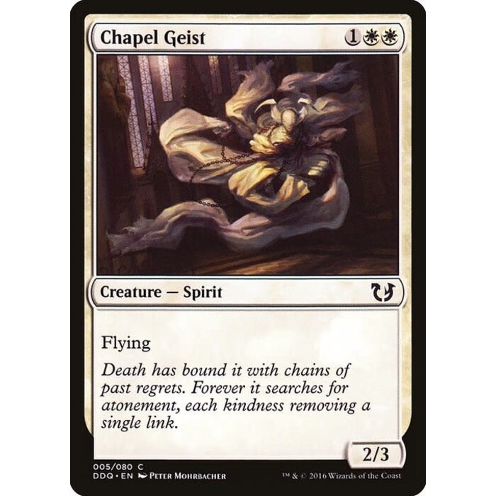 Magic: The Gathering Chapel Geist (005) Moderately Played
