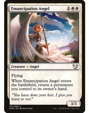 Magic: The Gathering Emancipation Angel (010) Moderately Played
